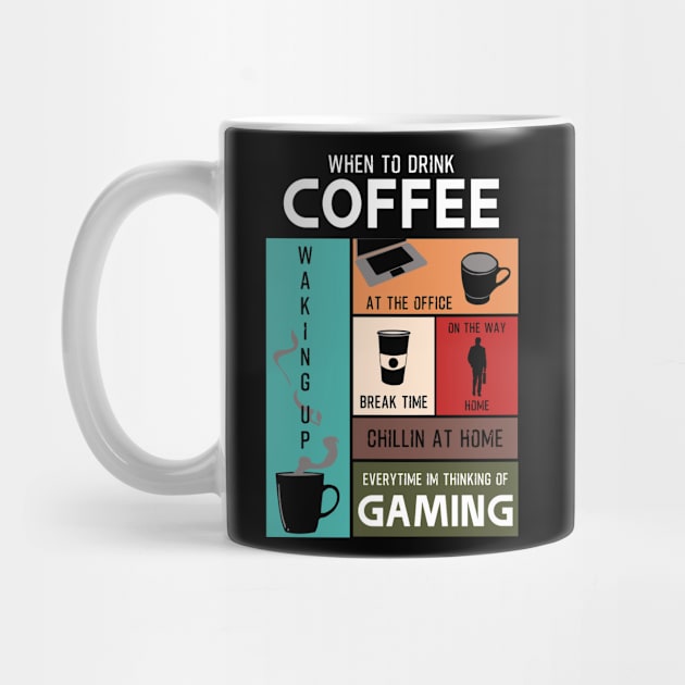 Drink Coffee Everytime im thinking of gaming by HCreatives